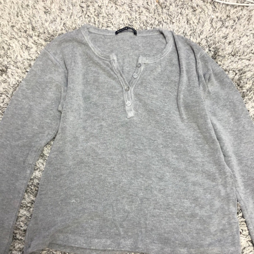 Brandy Melville grey long sleeve